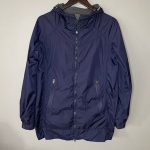 Lululemon Rain Jacket Size 6 Navy Blue
